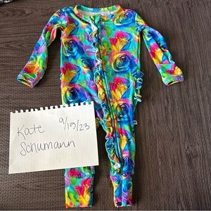 Bums and roses romper